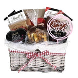 Lindt Hamper with Flowers - Flowers Box London