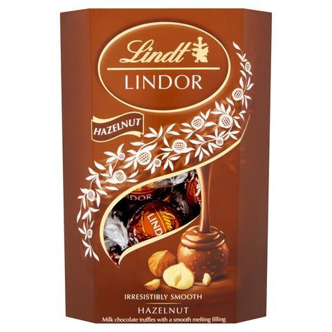 Lindt Lindor Hazelnut Truffles 200g