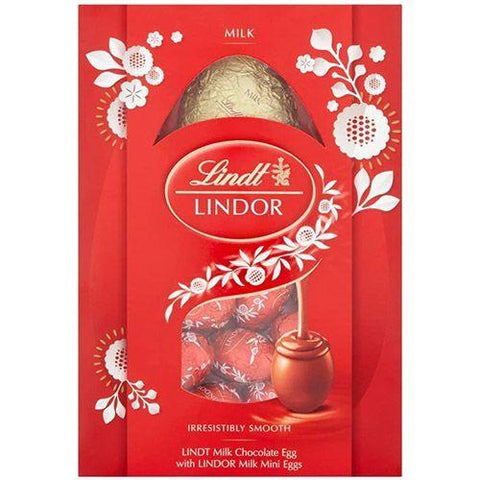 Lindt Lindor Milk Chocolate Egg with Lindor Milk Truffles