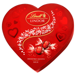 Lindt Lindor Milk Chocolate Heart Gift Box 200g