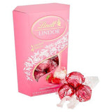 Lindt Lindor Strawberry And Cream Truffles - Flowers Box London