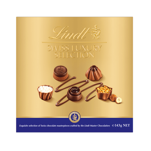 Lindt Swiss Luxury Selection Box 143g