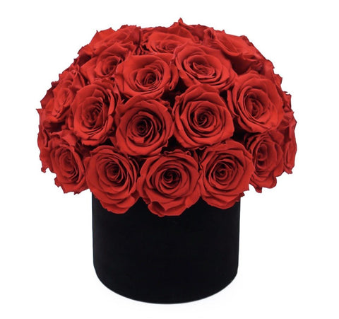 Luxury Box Preserve Roses - Rose Head Ø 7cm