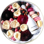 Luxury Flowers and Macarons Gift Box - Flowers Box London
