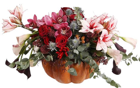 Luxury Halloween Pumpkin Arrangement