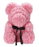 Luxury Light Pink Rose Teddy Bear - Flowers Box London