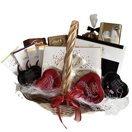Luxury Lindt Hamper - Flowers Box London