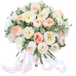 Luxury Magical Peach Ballerina Bouquet - Flowers Box London