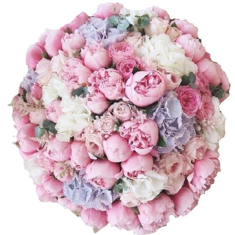Luxury Pastel Bouquet - Flowers Box London