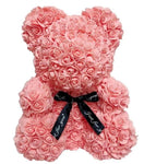 Luxury Peach Rose Teddy Bear