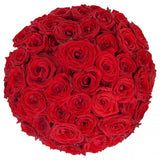 Luxury Red Naomi Roses Bouquet - Flowers Box London