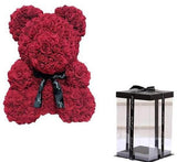 Luxury Red Wine Teddy Bear - Flowers Box London