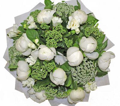 Luxury Snow Queen Bouquet - Flowers Box London