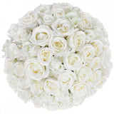 Luxury White Roses Bouquet