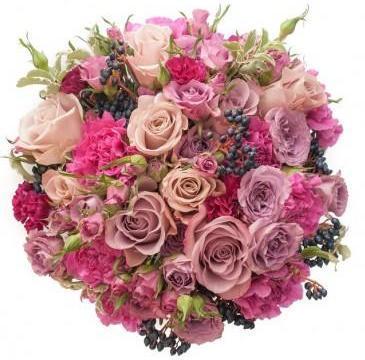 Magnificent Pink Sapphire Bouquet - Flowers Box London