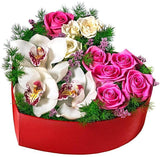 Monthly Colorful Box Seasonal Flowers Subscription