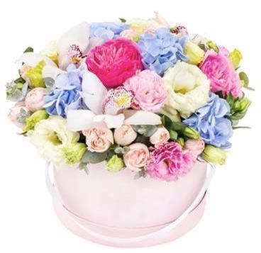 Monthly Pastel Box Seasonal Flowers Subscription