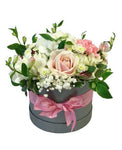 Monthly Pastel Box Seasonal Flowers Subscription