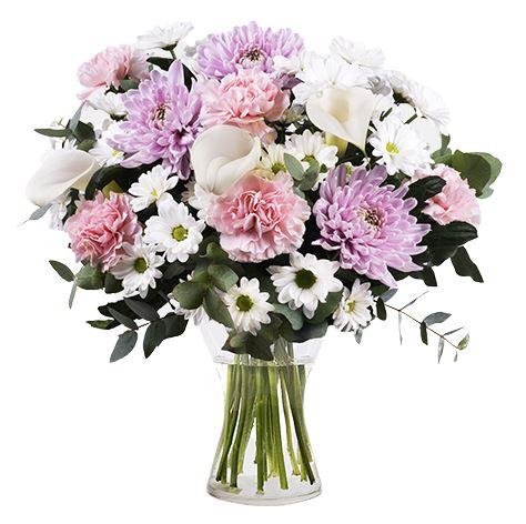 Monthly Pastel Seasonal Flowers Subscription - Flowers Box London