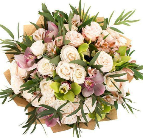 Morganite Bouquet - Flowers Box London