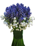 Muscari and Lily of the Valley Bridal Bouquet