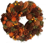 Natural Beauty Christmas Wreath - Flowers Box London