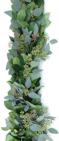 Natural Green Garland - Flowers Box London