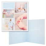 New Baby Card A Baby Boy Big Congratulations - Flowers Box London