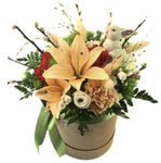 Orange Easter Box - Flowers Box London
