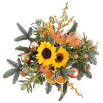 Orange Festive Joy Hat Box