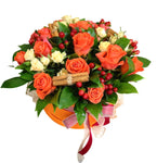 Orange Joy Hat Box