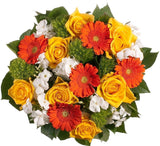 Orange Summer Fantasy Bouquet - Flowers Box London