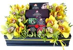 Orchid Flowers Elegance and Japanese Drop Gift Box