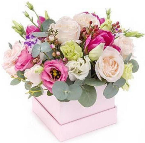 Pastel Blooming Box - Flowers Box London
