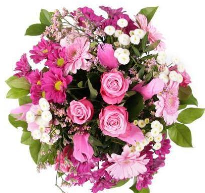 Pastel Blooms Bouquet - Flowers Box London