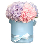 Pastel Hydrangea Hat Box