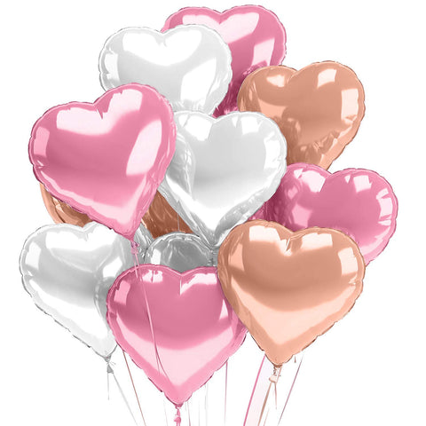 Pastel Luxe Balloon Helium Bouquet - Flowers Box London