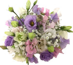 Pastel Precious Sweet Pea Bouquet