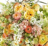 Peach Dream Bouquet - Flowers Box London