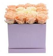 Peach & White Roses Signature Box