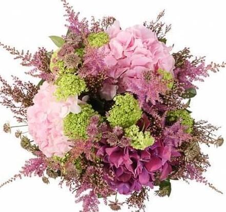 Pink Amethyst Bouquet - Flowers Box London
