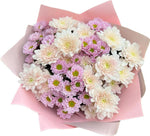 Pink and Pastel Pink Chrysanthemum Bouquet