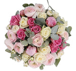 Pink and Pure White Hat Box