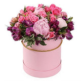 Pink and Purple Box - Flowers Box London