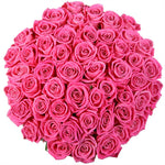 Pink Aqua Roses Bouquet - Flowers Box London