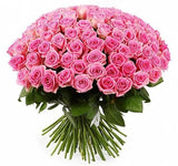 Pink Aqua Roses Bouquet - Flowers Box London