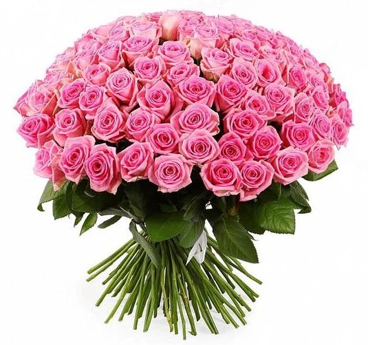 Pink Aqua Roses Bouquet. Delivery in UK – Flowers Box London