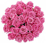 Pink Aqua Roses Bouquet - Flowers Box London
