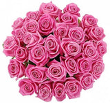 Pink Aqua Roses Bouquet - Flowers Box London