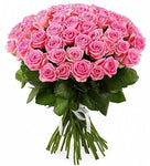 Pink Aqua Roses Bouquet - Flowers Box London